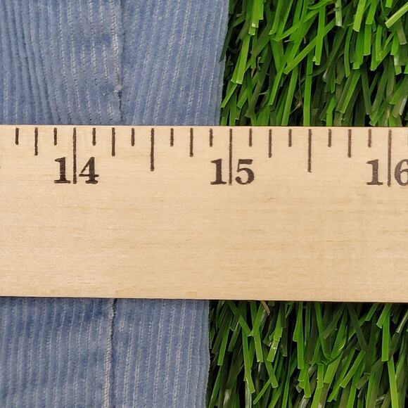 Vintage LEVIS Corduroy Coat Jacket Womens 2XS/XS 15x26 Blue - Picture 11 of 14